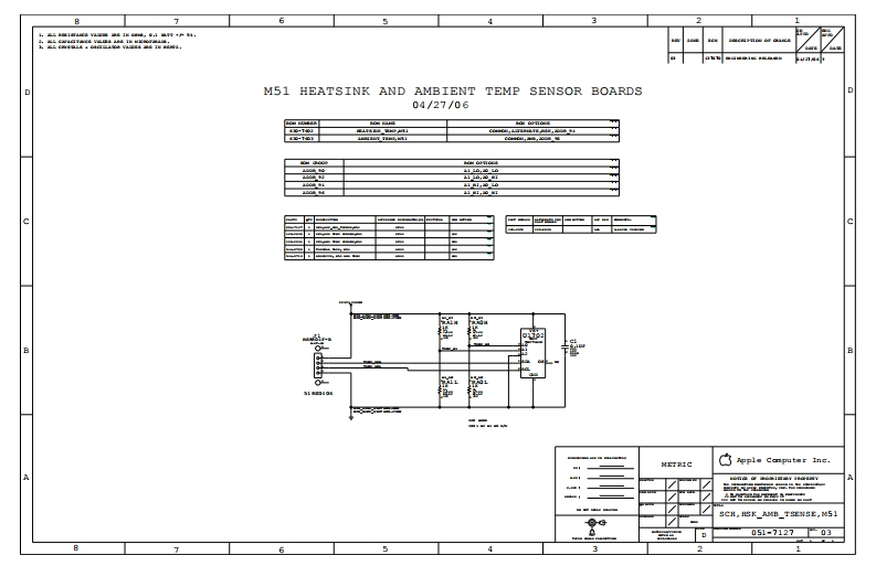 M51-HEATSINK-AMBIENT-TEMP-SENSOR---051-7127笔记本电器原理图
