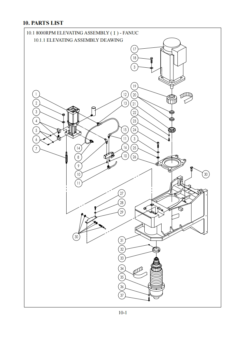 M526partlist安装调试说明书手册