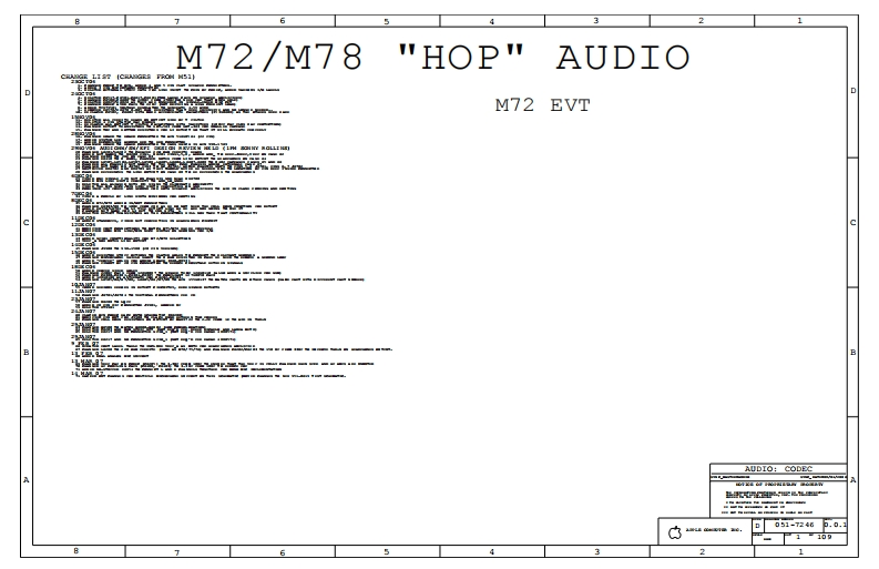 M72_M78-HOP-EVT-AUDIO-BOARD---051-7246笔记本电器原理图