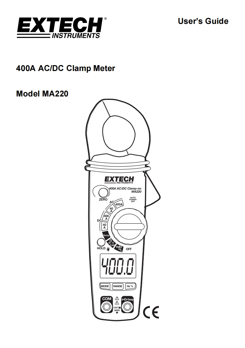 MA220_安装调试说明书手册