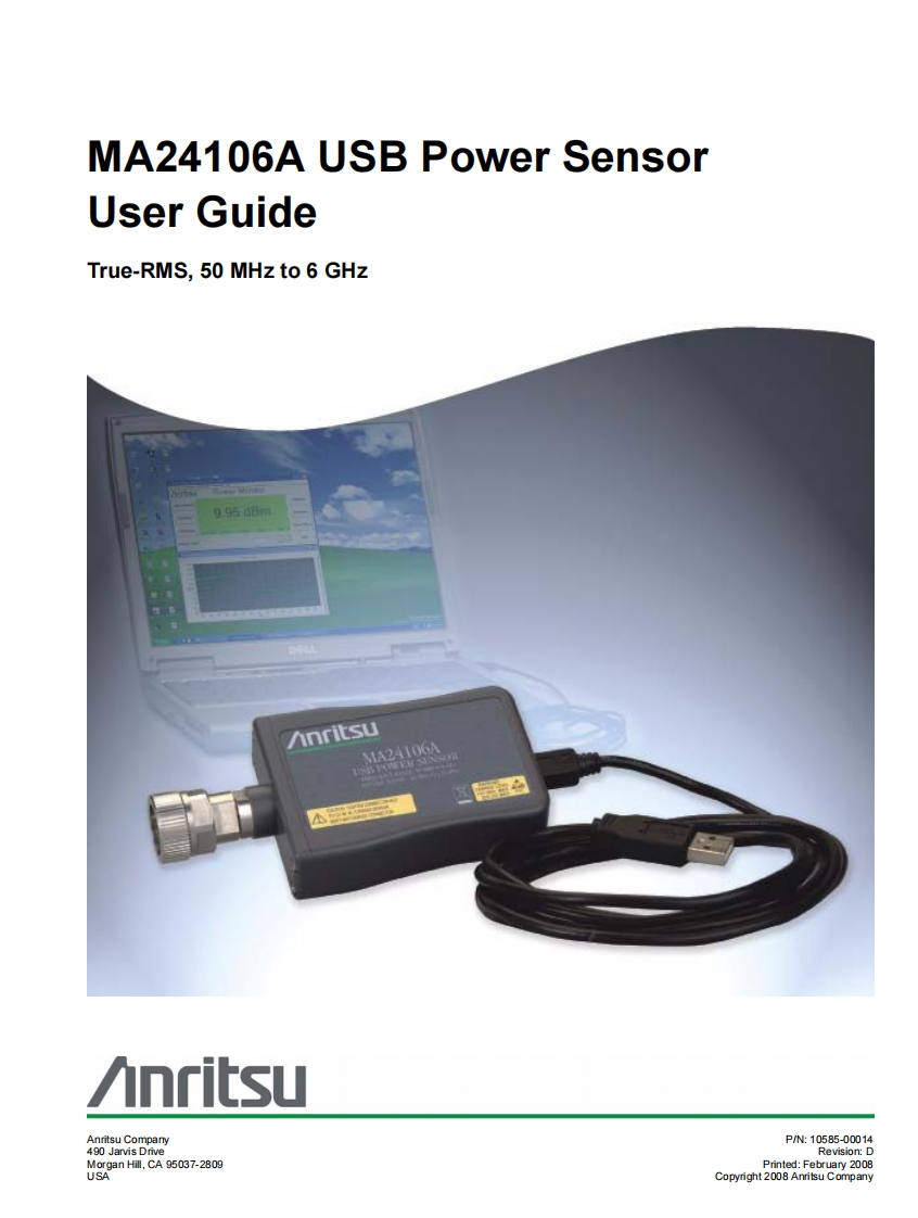 MA24106A_操作说明书手册