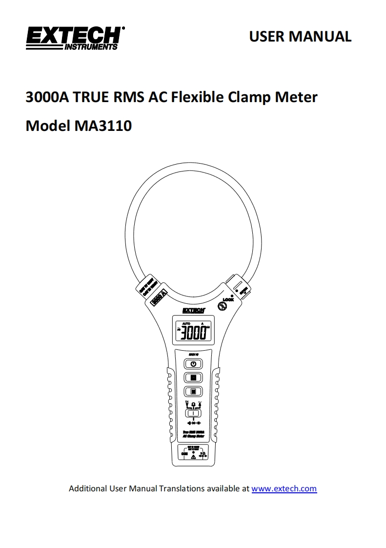 MA3110_安装调试说明书手册-en