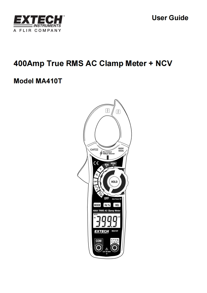 MA410T_安装调试说明书手册
