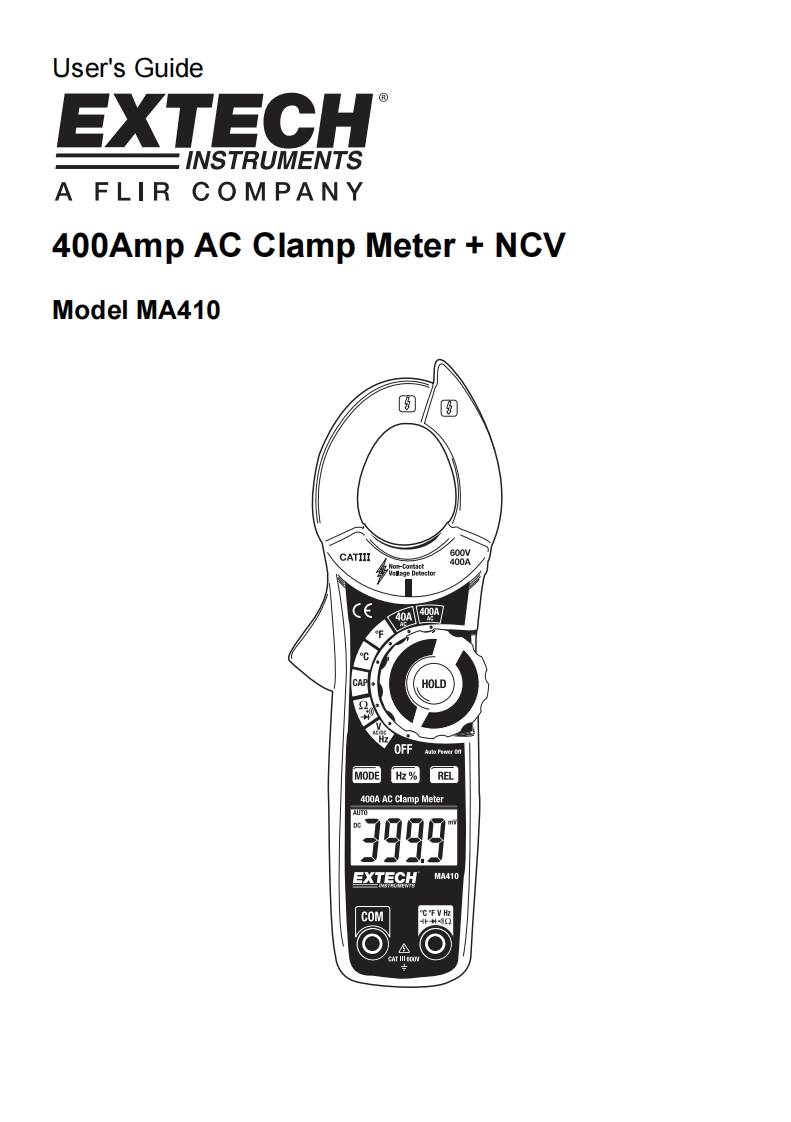 MA410_安装调试说明书手册