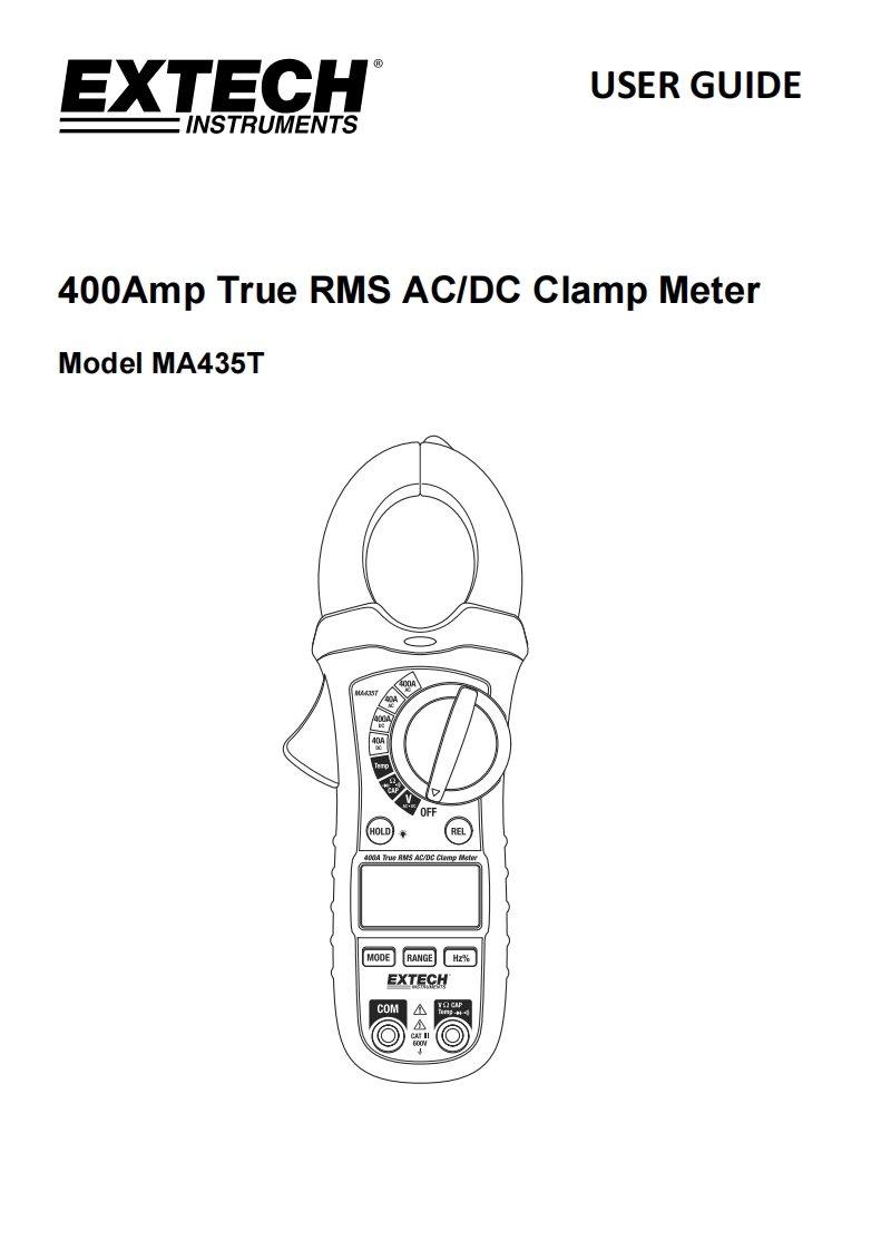MA435T_安装调试说明书手册