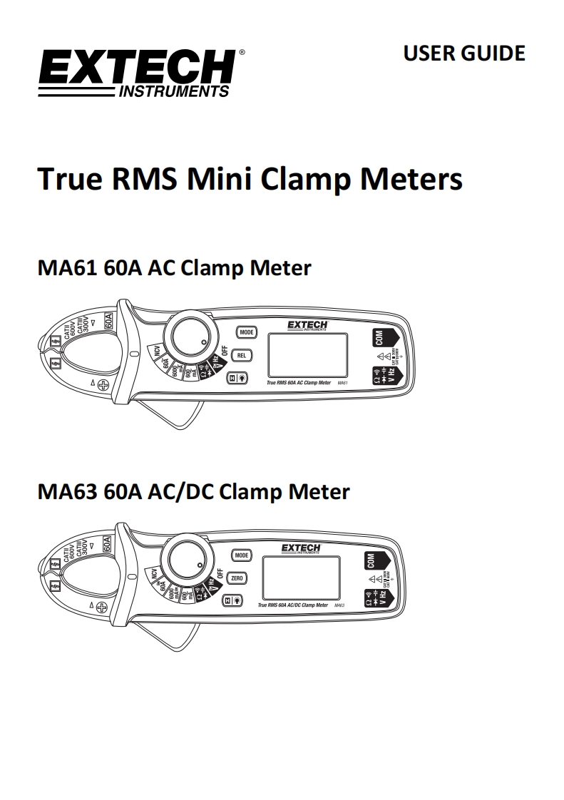 MA61_MA63_安装调试说明书手册-en