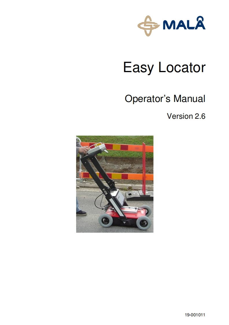 MALA-Easy-Locator-User-Manual操作说明书手册新质力文库 - 聚焦新质生产力发展的数字化知识库_行业洞察 / 理论成果 / 实践指南免费下载新质力文库