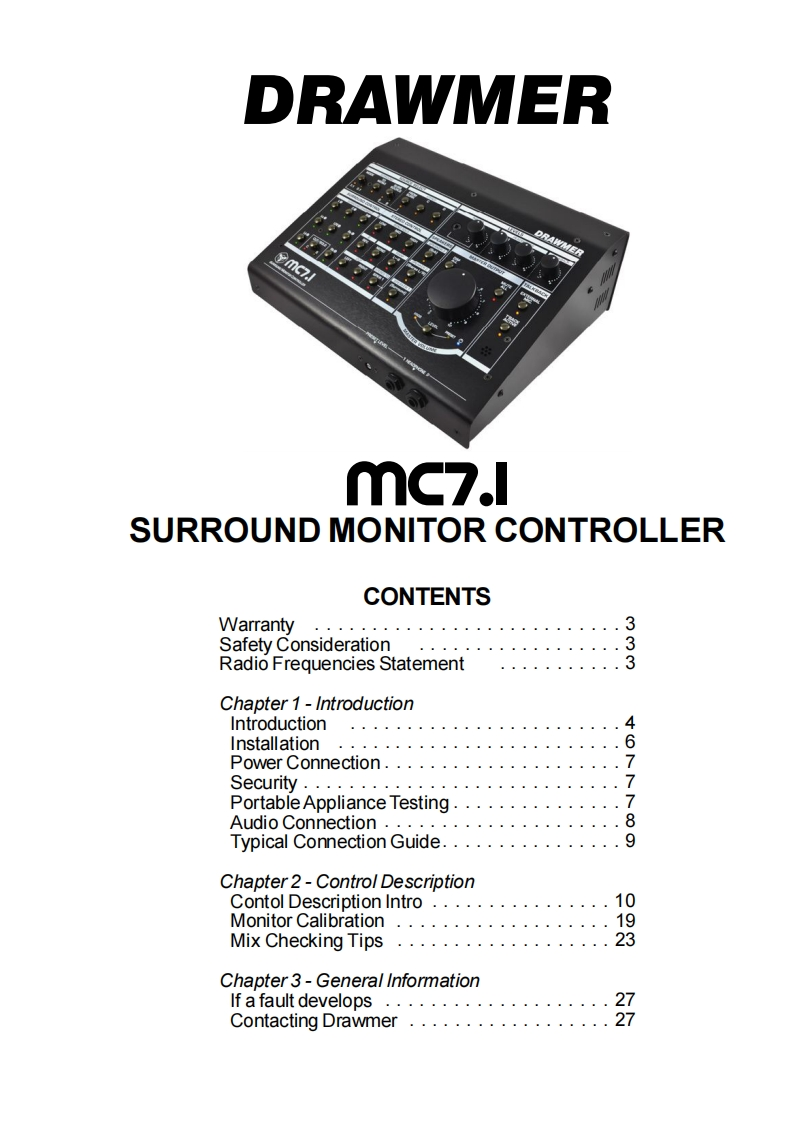 MC71_操作说明书手册