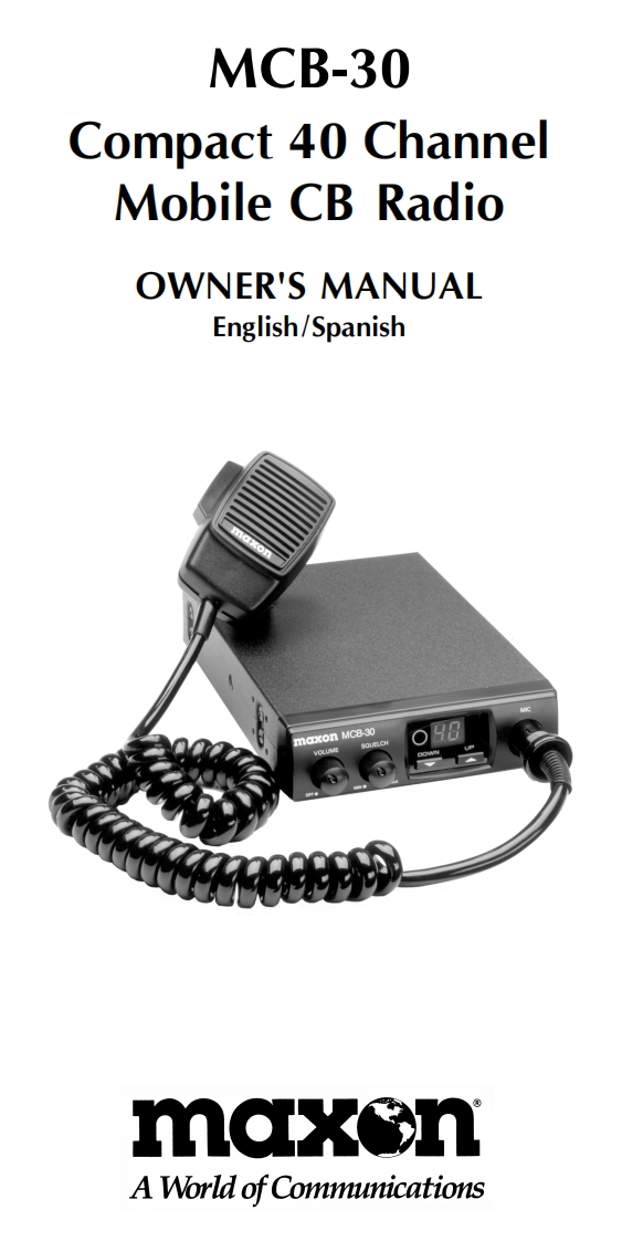 MCB-30操作说明书手册