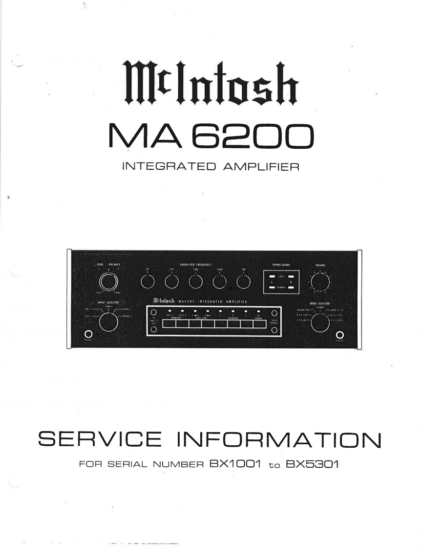 MCINTOSH-MA6200_service-manual维修手册_b