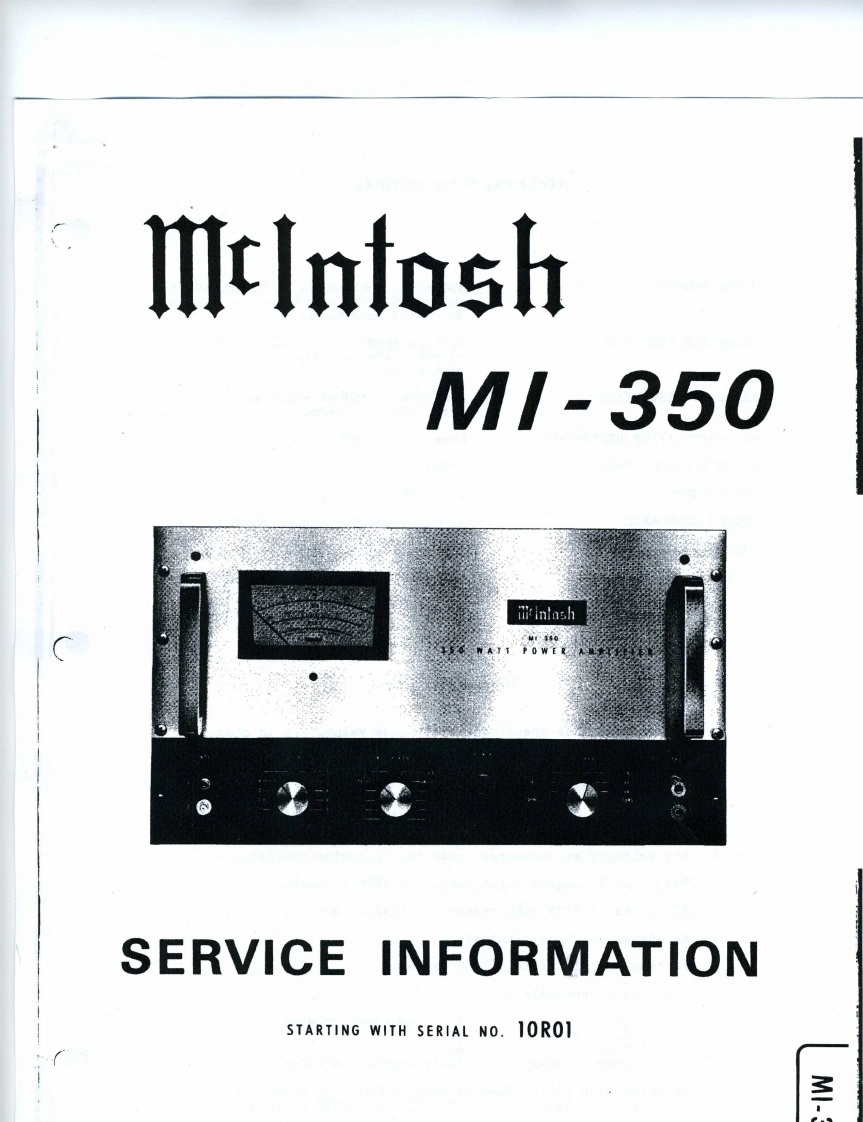 MCINTOSH-MC3500-MI350_service-manual维修手册_c
