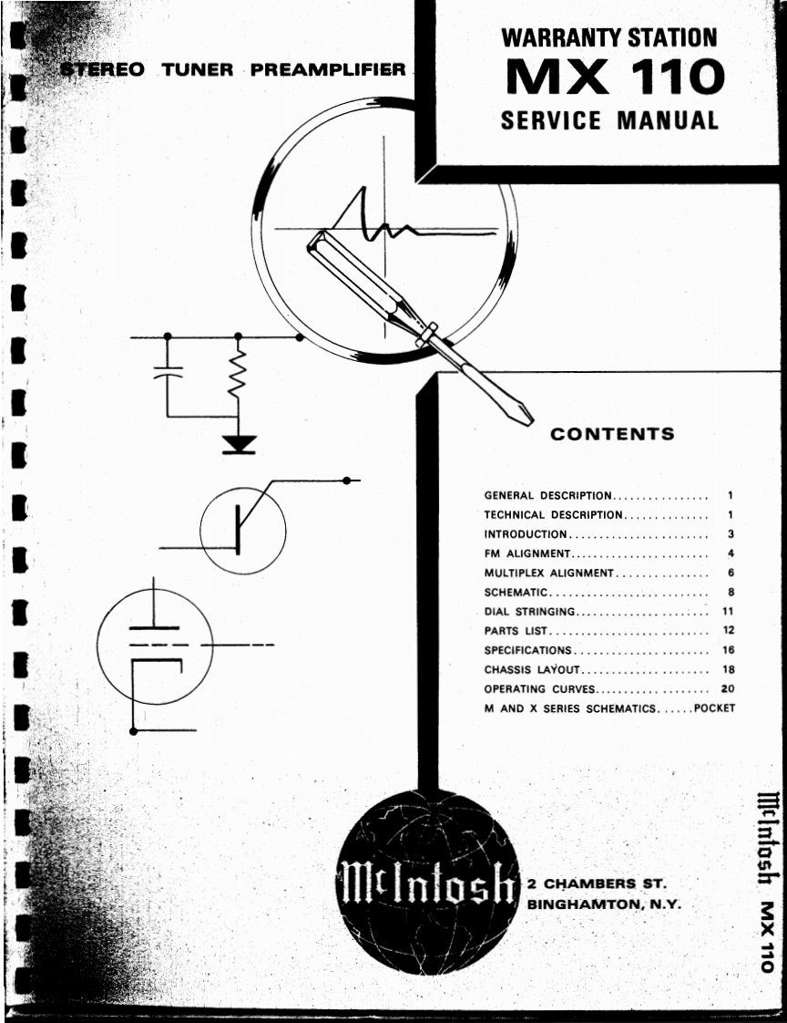MCINTOSH-MX110_service-manual维修手册vice_manual