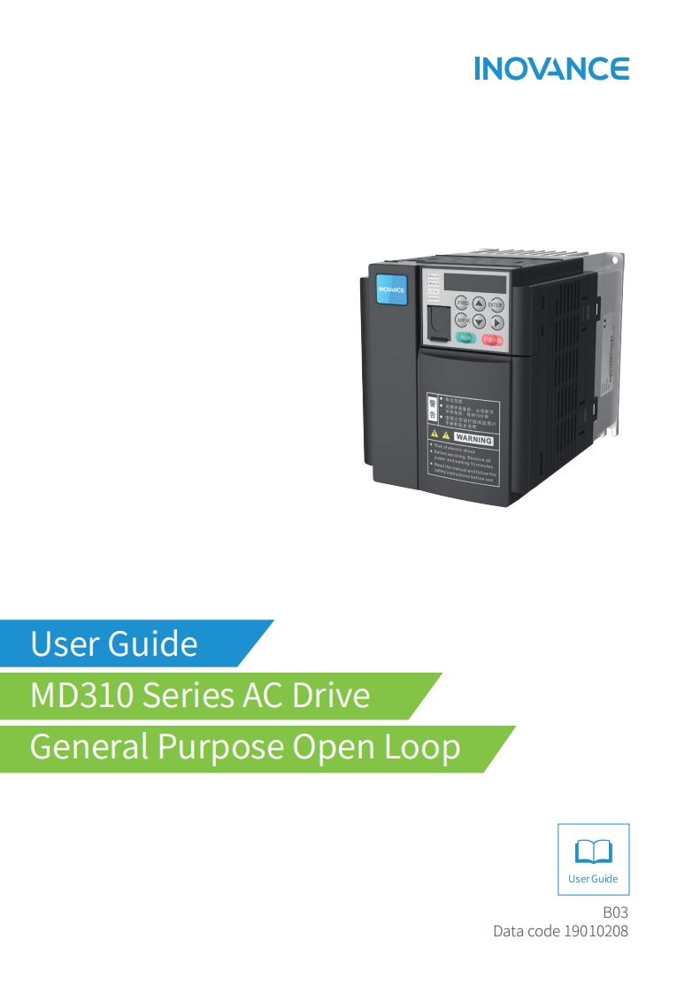 MD310-Series-AC-Drive操作说明书手册