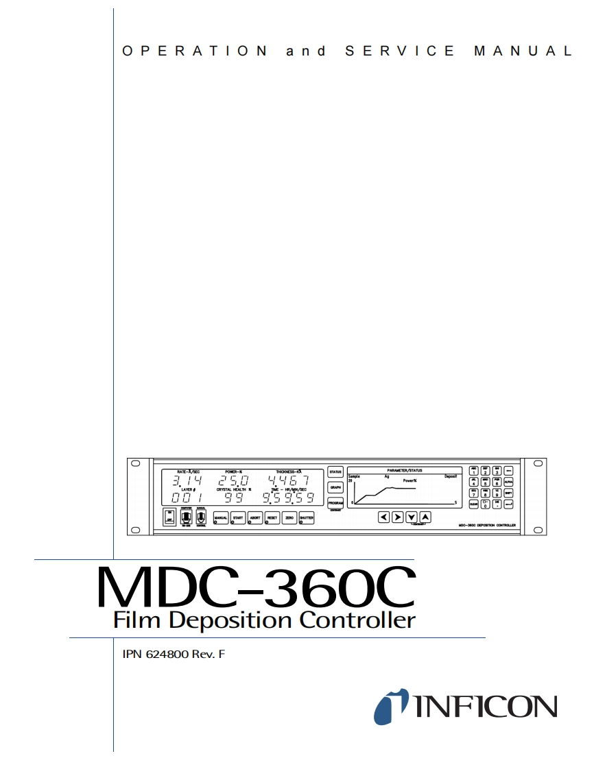 MDC-360C操作说明书手册