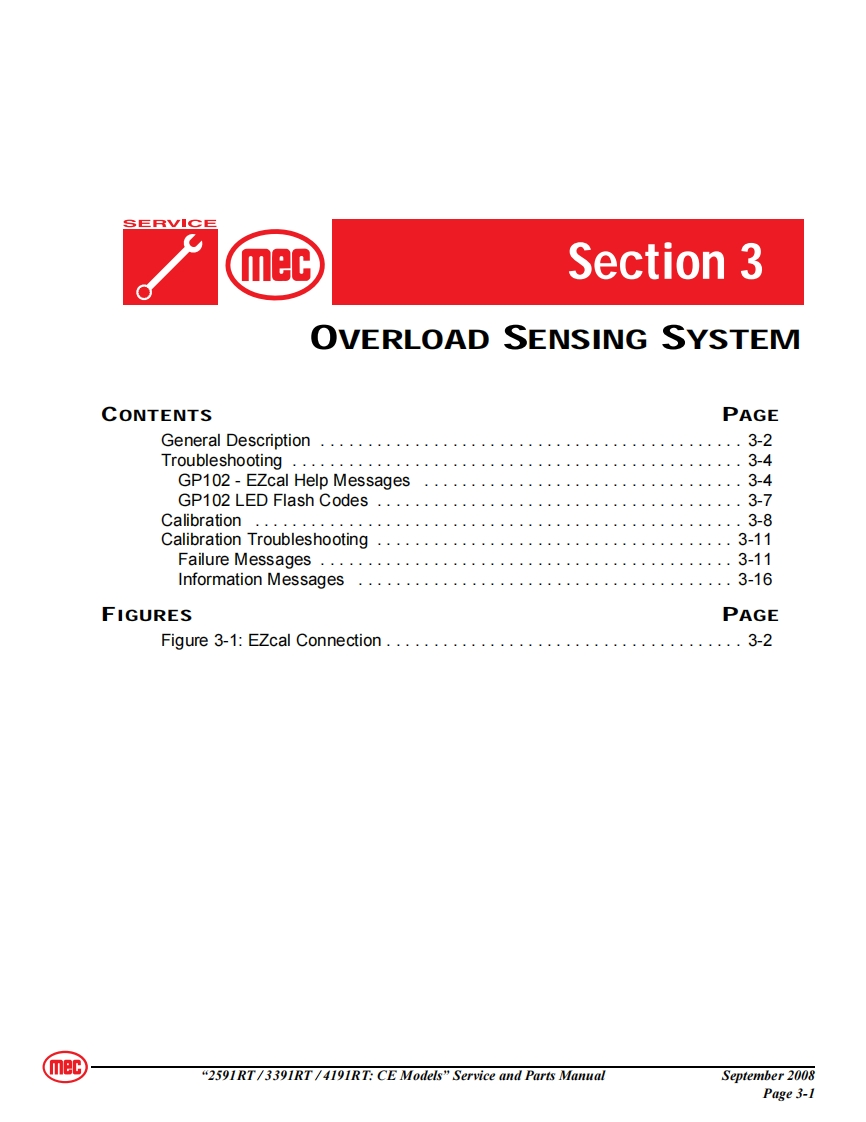 MEC升降车平台91803-SCH维修电气原理图手册