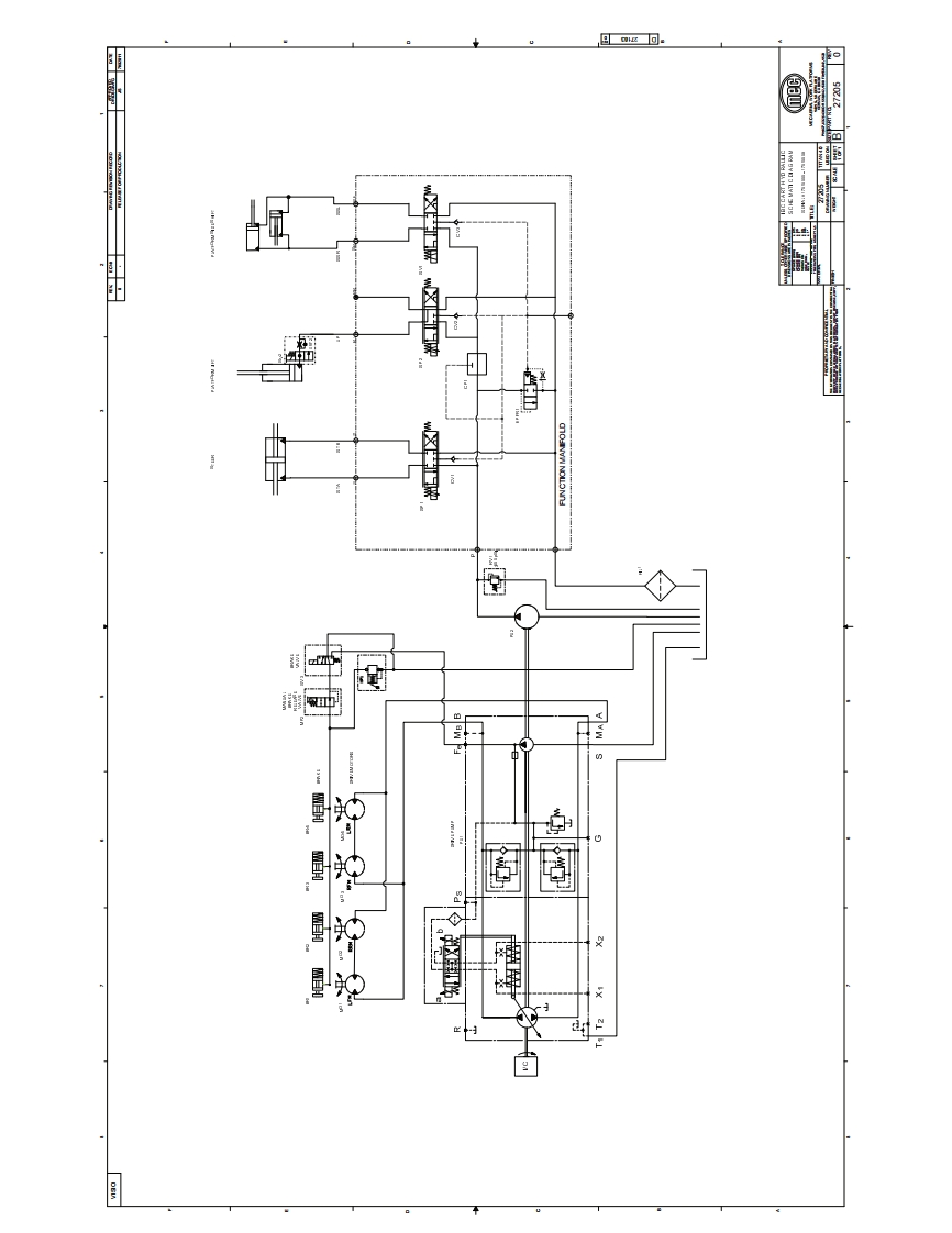 MEC升降车平台93543-SCH维修电气原理图手册