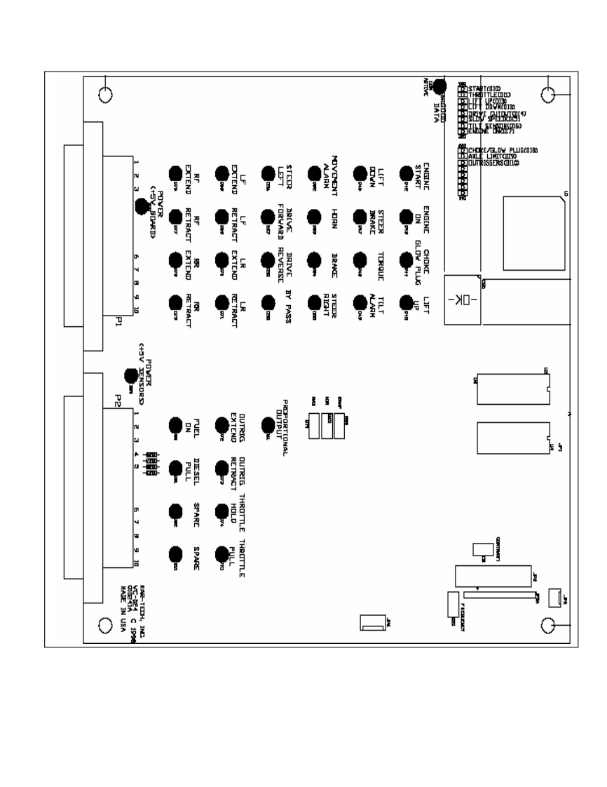 MEC升降车平台9547-SCH维修电气原理图手册