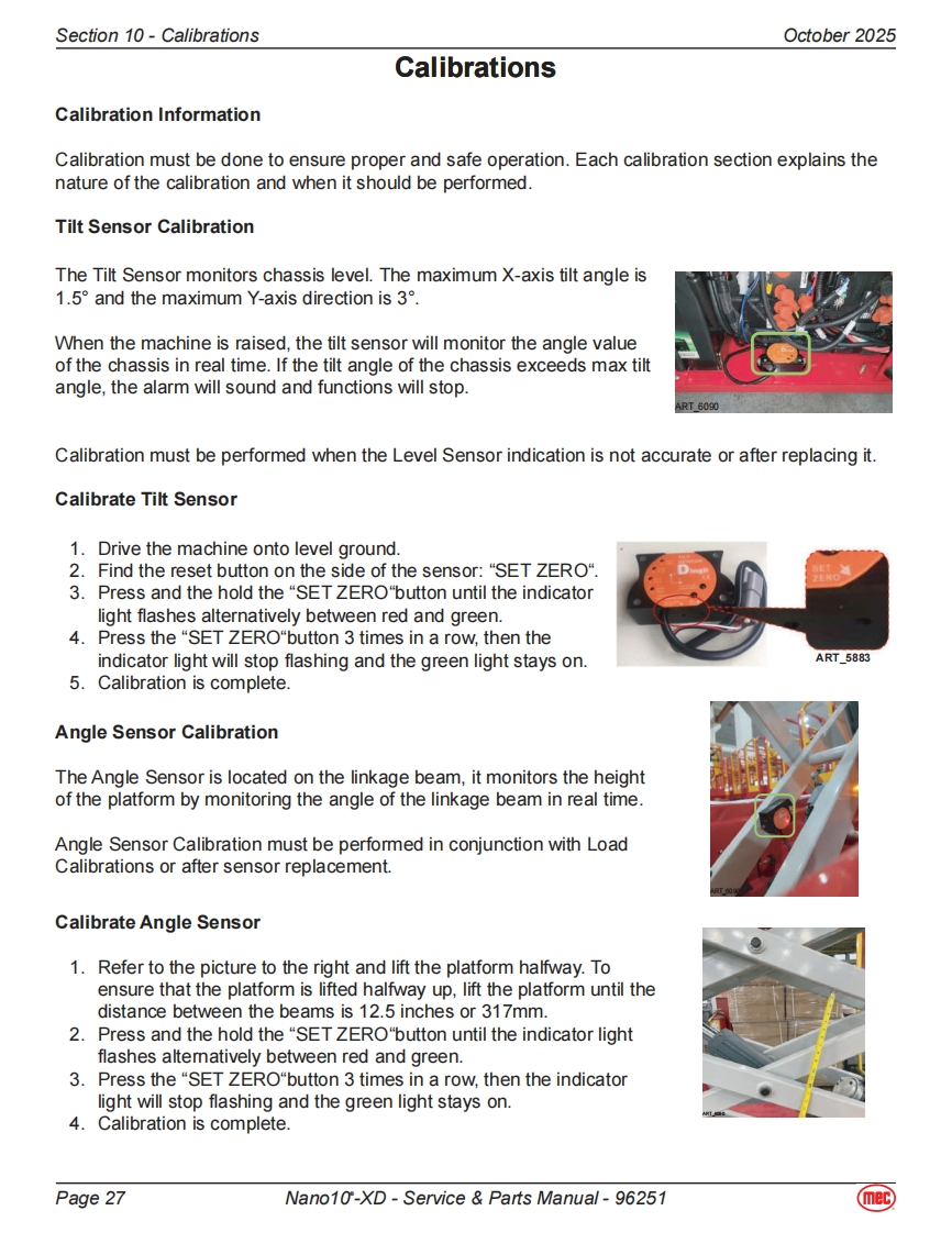 MEC升降车平台96251-SCH-A92.20维修电气原理图手册