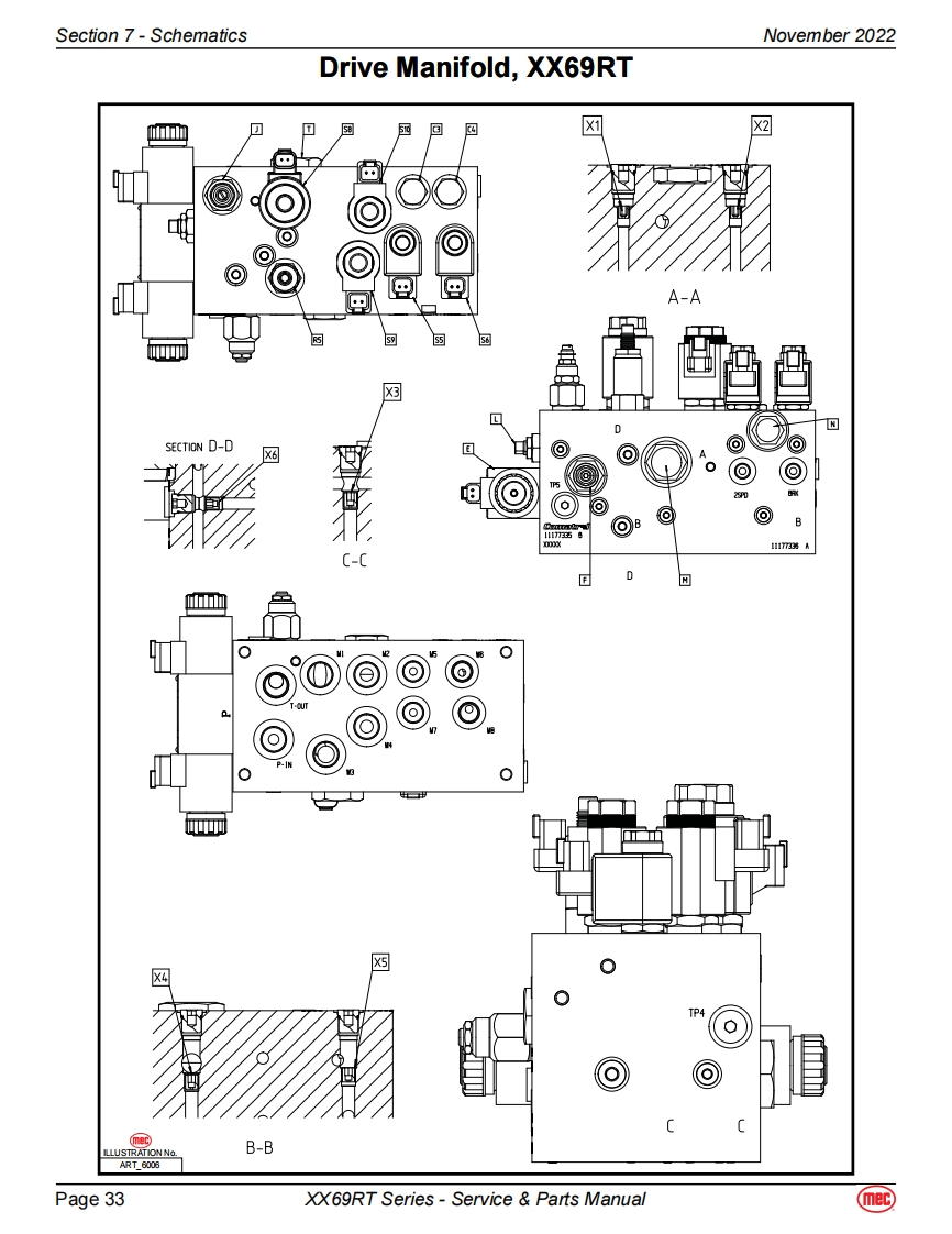 MEC升降车平台96262-SCH-A92-20维修电气原理图手册