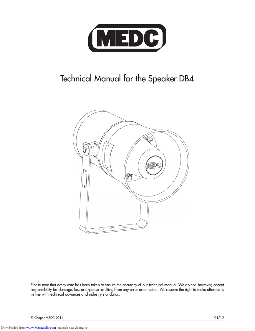 MEDC-DB4-User-Manual操作说明书手册新质力文库 - 聚焦新质生产力发展的数字化知识库_行业洞察 / 理论成果 / 实践指南免费下载新质力文库