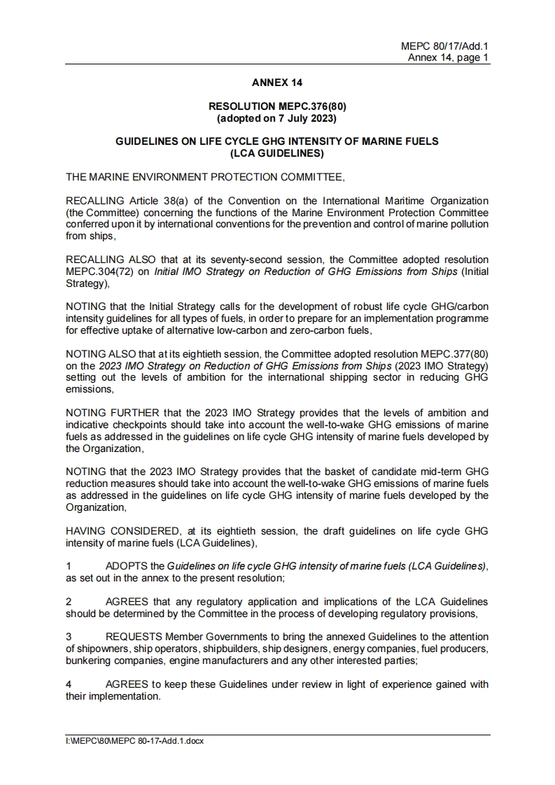 MEPC.376(80)-GuidelinesonlifecycleGHGintensityofmarinefuels(LCAGuidelines)