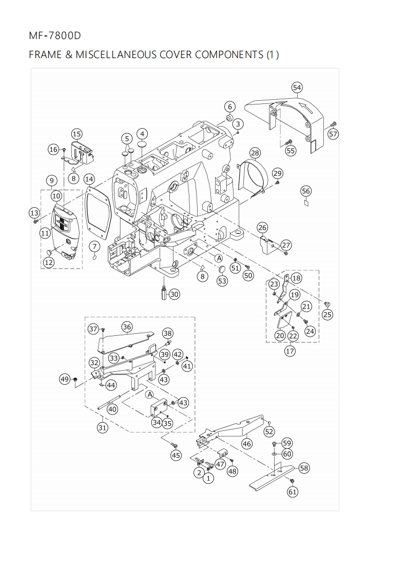 MF-7800D使用说明书手册