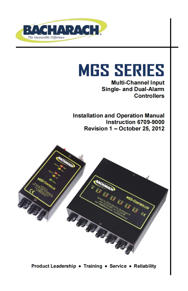 MGS-150-Controller_手册说明书指南