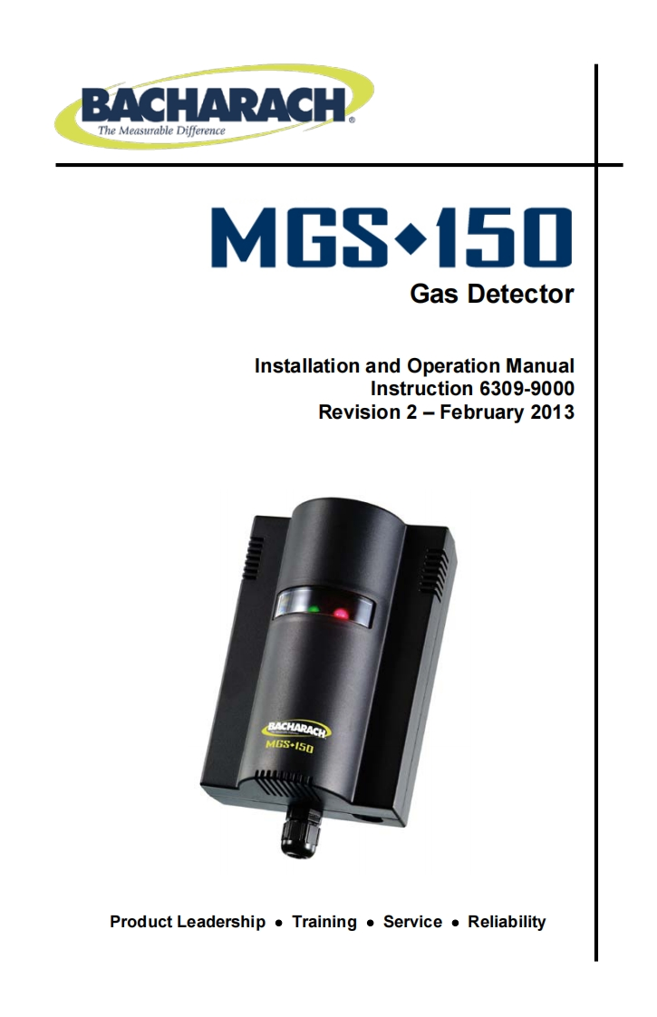 MGS-150-Transmitter_手册说明书指南
