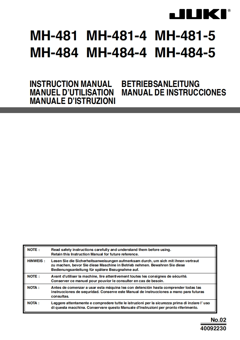 MH-481_MH-484_用户操作使用说明书手册