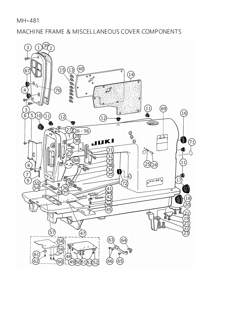 MH-481使用说明书手册