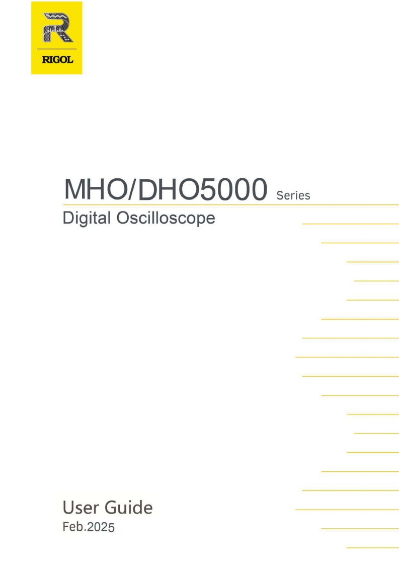 MHODHO5000_UserGuide操作说明书手册_EN_