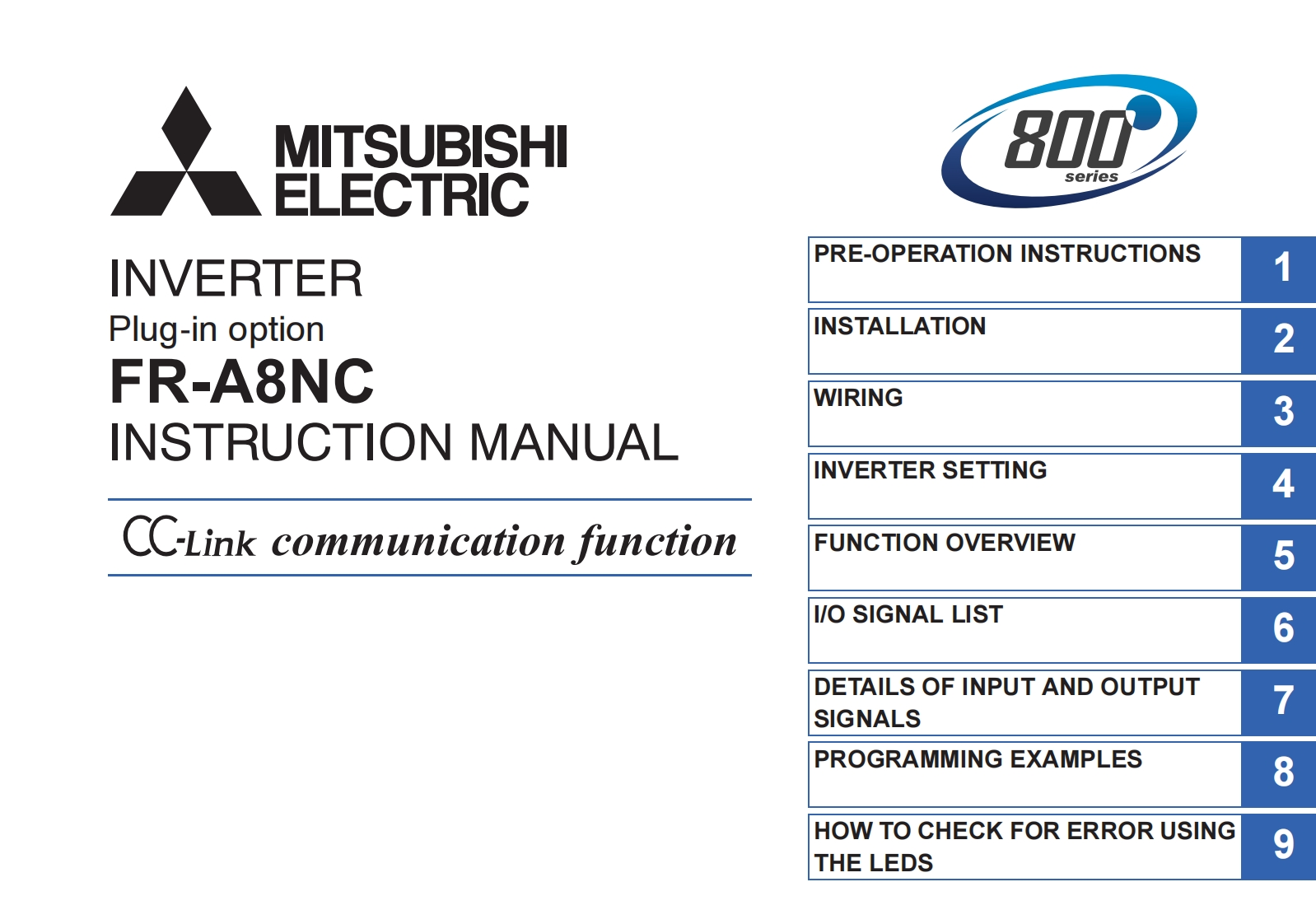 MITSUBISHI_FR-A8NC-INSTRUCTION-MANUAL