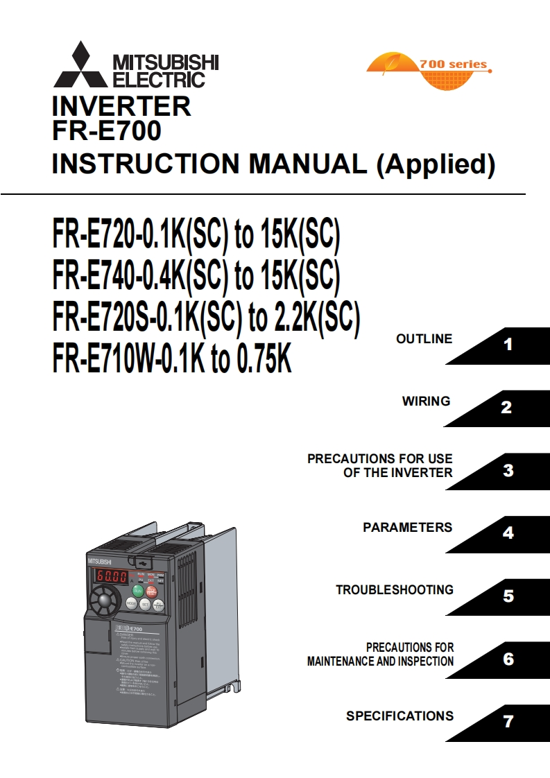 MITSUBISHI_FR-E700-INSTRUCTION-MANUALApplied