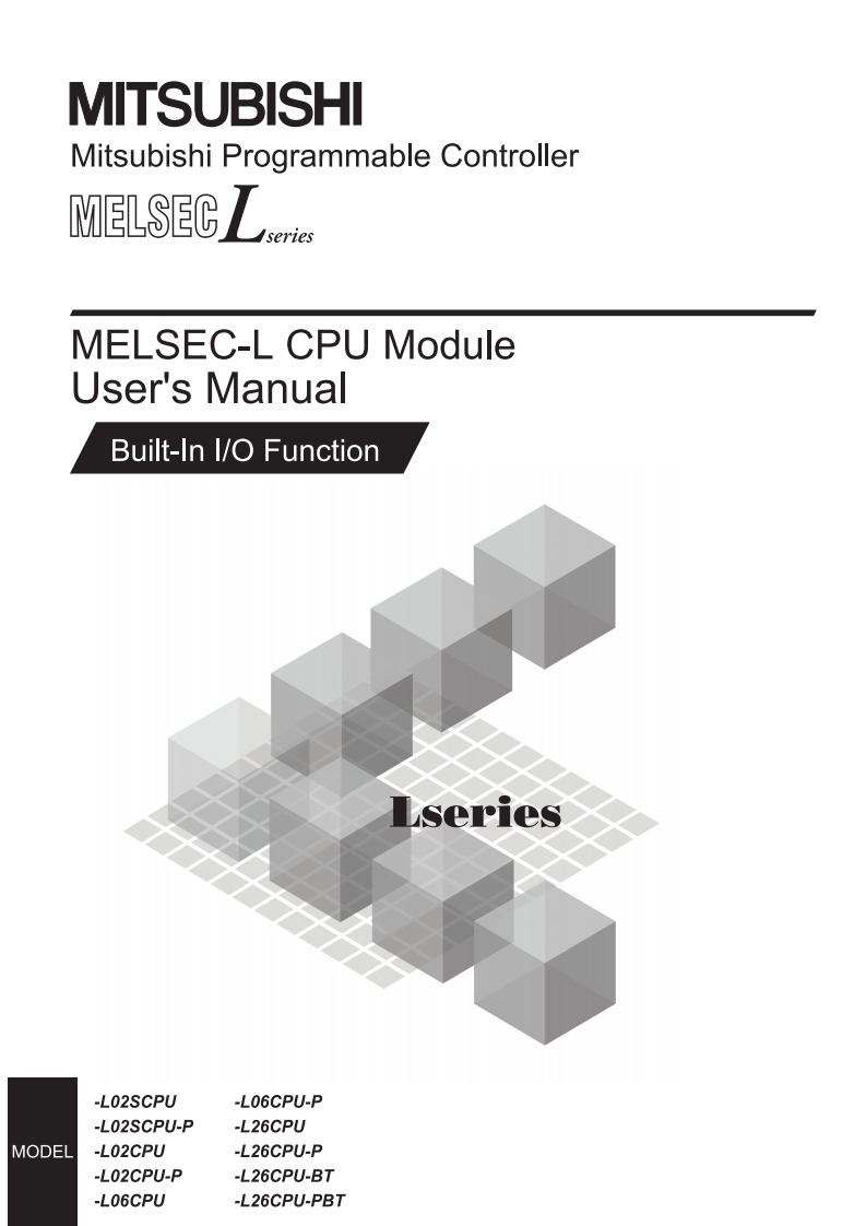 MITSUBISHI_LCPU-Module-操作说明书手册-built-in-I-O-Operations