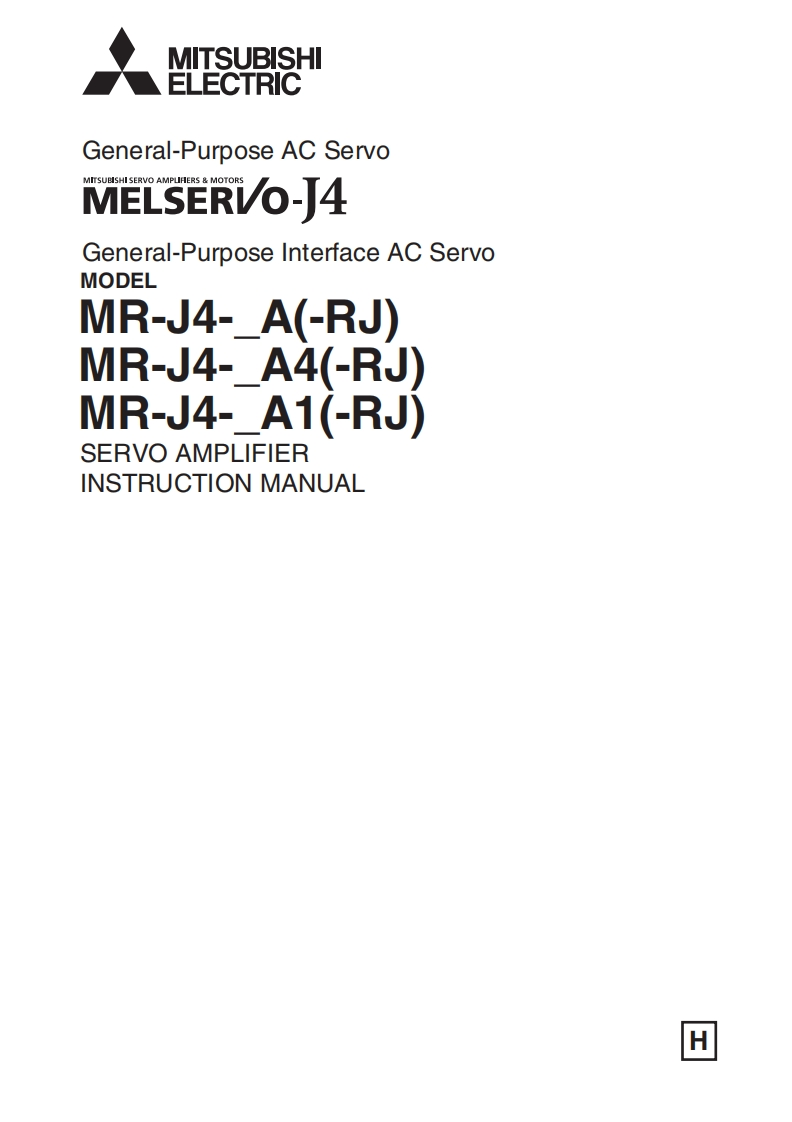 MITSUBISHI_MR-J4-_A-RJ-Servo-Amplifier-Instruction-Manual