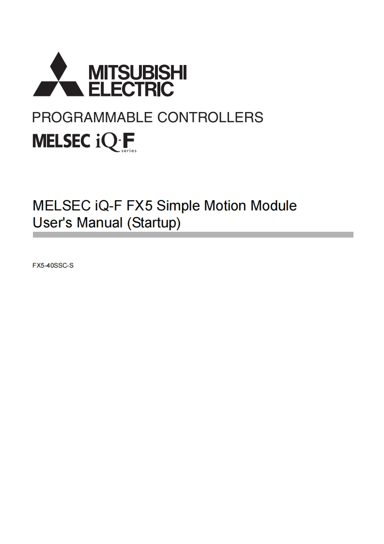 MITSUBISHI_manual_FX5-40SSC_startup