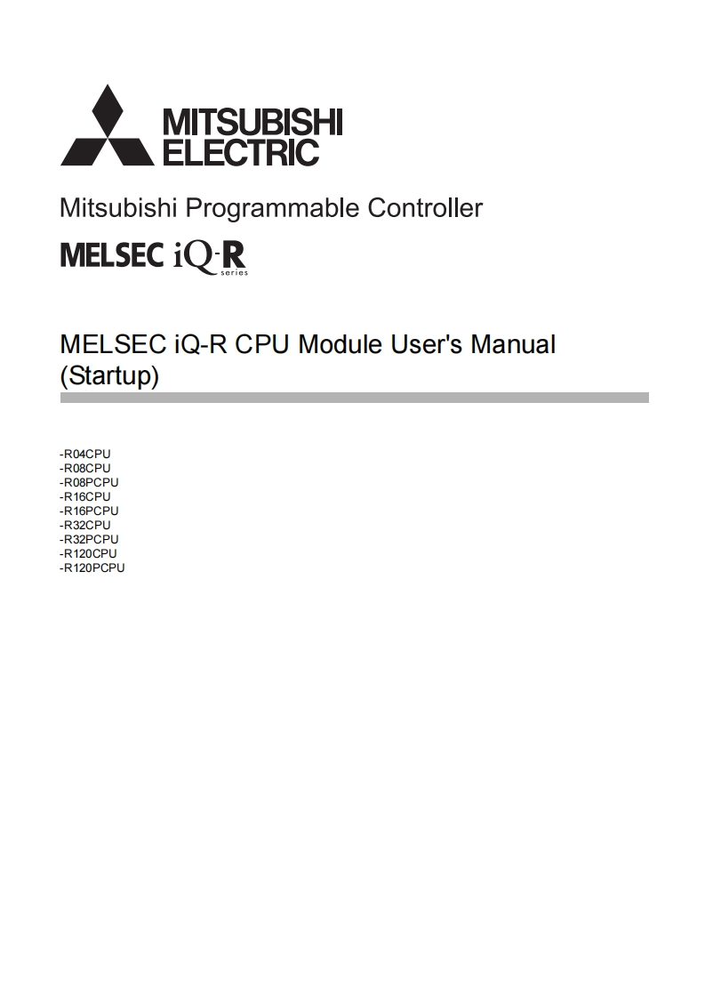 MITSUBISHI_manual_plc_iq-r_cpu_startup_guide