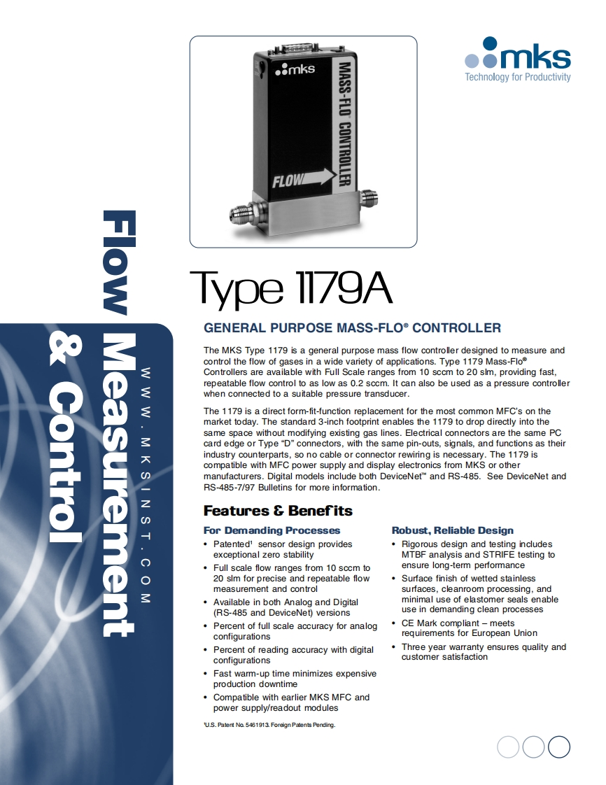 MKS-1179A-Mass-Flow-Controller-User-Manual操作说明书手册新质力文库 - 聚焦新质生产力发展的数字化知识库_行业洞察 / 理论成果 / 实践指南免费下载新质力文库