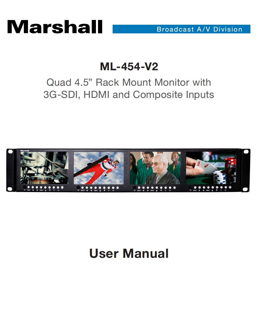ML-454-V2-使用说明书手册
