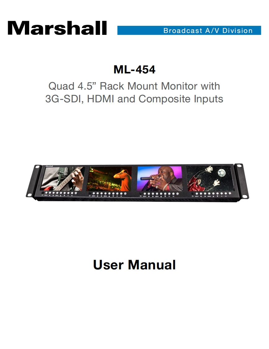 ML-454-使用说明书手册