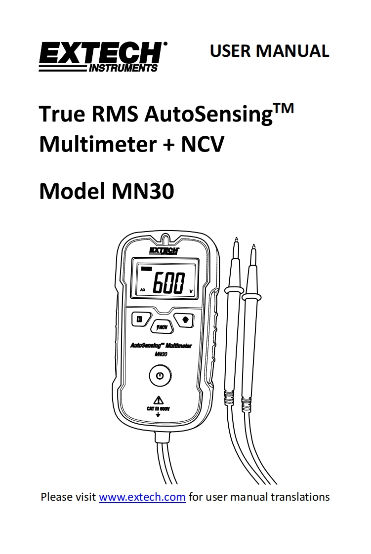 MN30_安装调试说明书手册-en