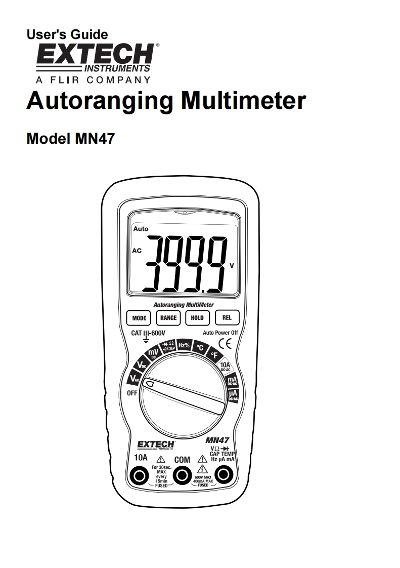 MN47_安装调试说明书手册
