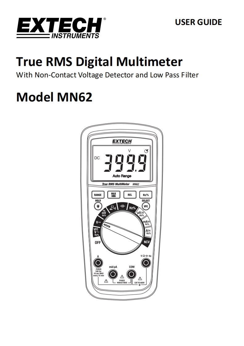 MN62_安装调试说明书手册-en