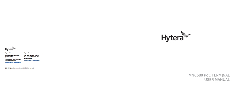 MNC580-使用说明书手册l