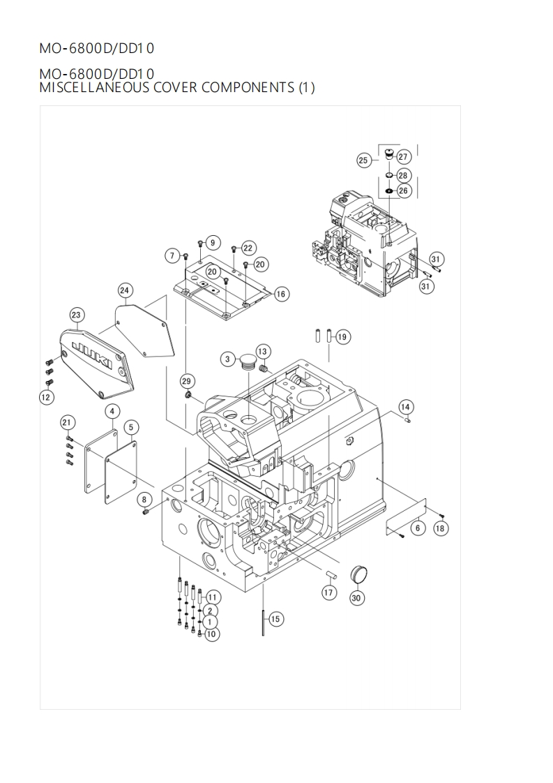 MO-6800D使用说明书手册
