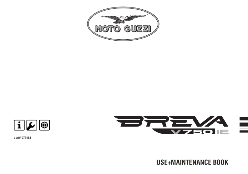 MOTOGUZZI摩托古兹摩托车Breva-750-IE-MY-06-English维修操作说明书手册