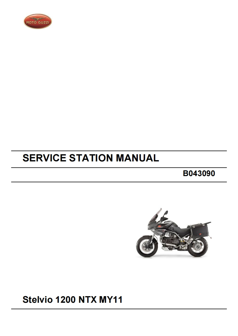 MOTOGUZZI摩托古兹摩托车Stelvio-1200-NTX-MY11维修操作说明书手册