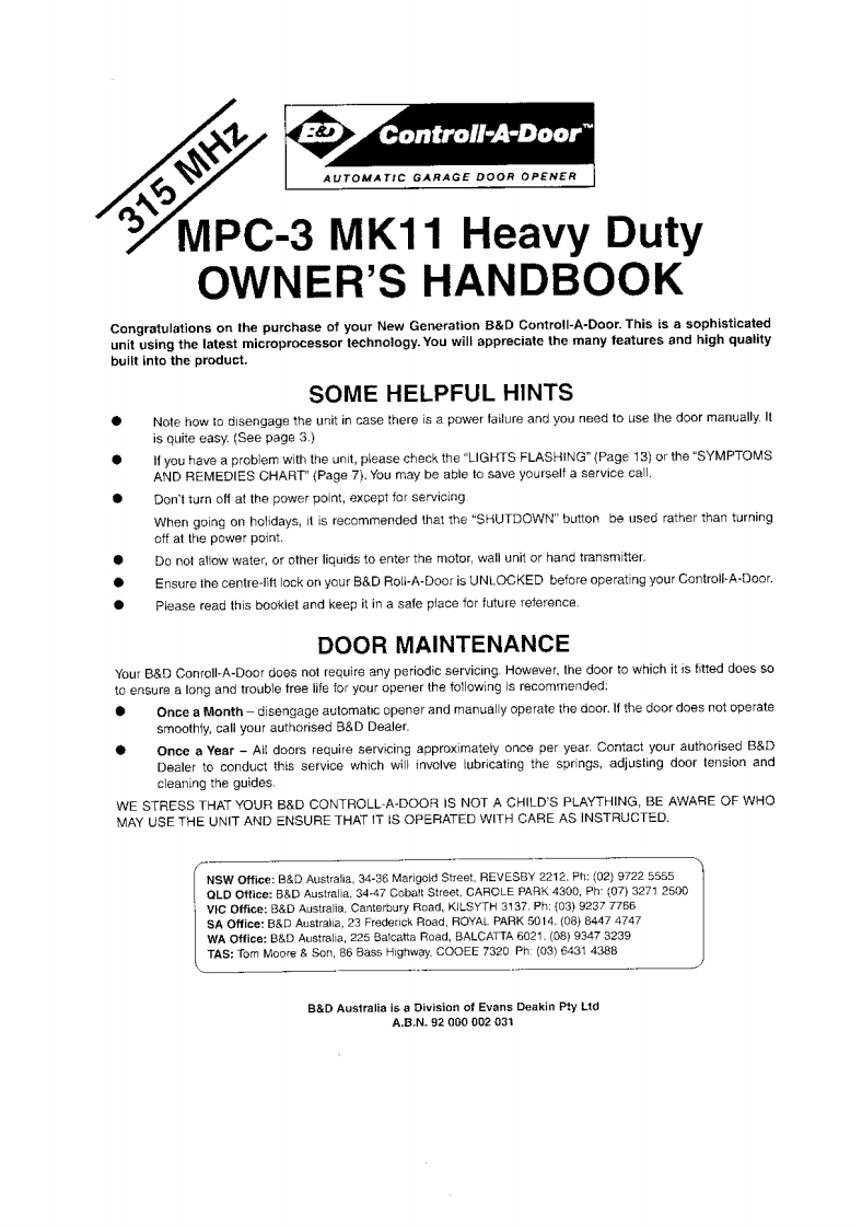 MPC-3-MK11-操作说明书手册