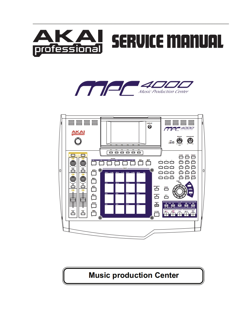 MPC4000_维修手册电器原理图