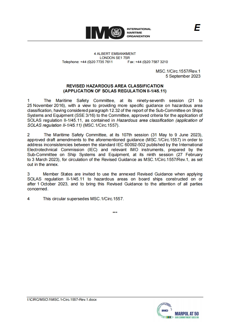 MSC.1-CIRC.1557-REV.1-RevisedHazardousAreaClassification(ApplicationOfSolasRegulationIi-145.11)